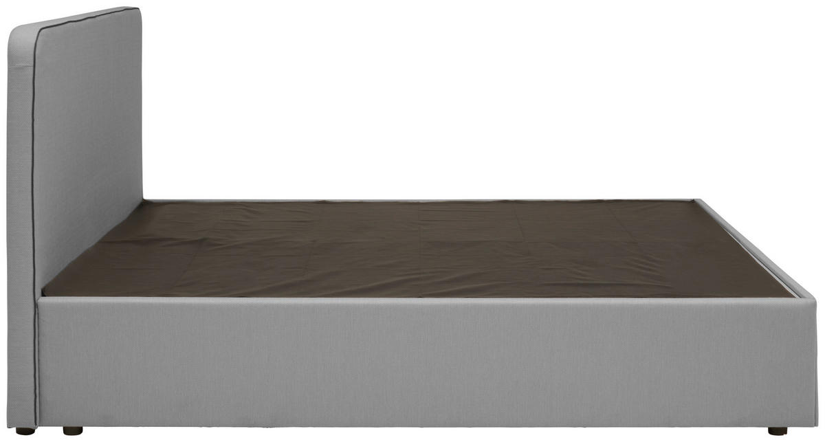 BOXBETT 160/200 cm  in Hellgrau  - Hellgrau, KONVENTIONELL, Holz (160/200cm) - P & B