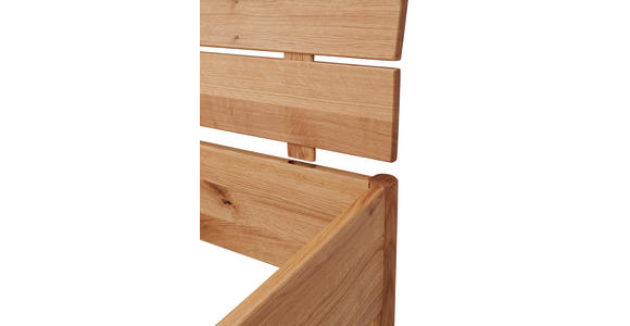 BETT 160/200 cm,  in Wildeiche,  - Wildeiche, KONVENTIONELL, Holz (160/200cm) - Linea Natura