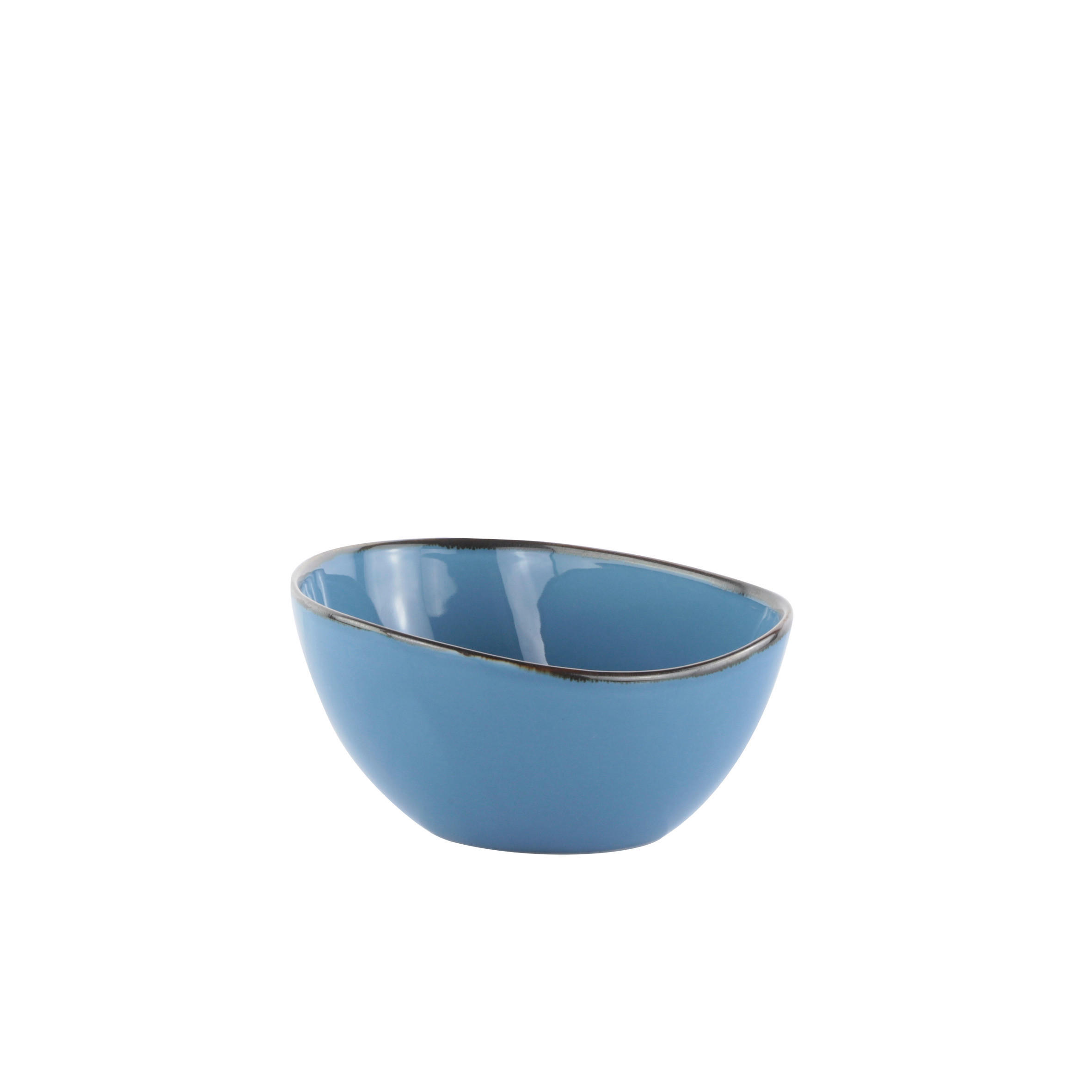 MÜSLISCHALE AQUA AZZURRO  - Blau, Trend, Keramik (14,5/12,5cm) - Novel
