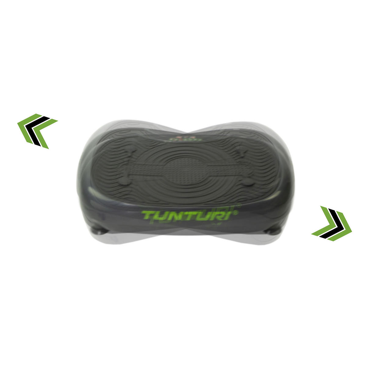 VIBRATIONSPLATTE FIT V20 - Schwarz/Grün, Basics, Kunststoff/Metall (71/39/34cm) - Tunturi