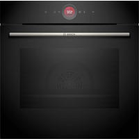 UGRADNA RERNA - crna, Dizajnerski, staklo/metal (59,4/59,5/54,8cm)