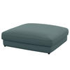 HOCKER in Textil Blaugrau  - Blaugrau/Schwarz, Modern, Kunststoff/Textil (133/43/133cm) - Trendmanufaktur