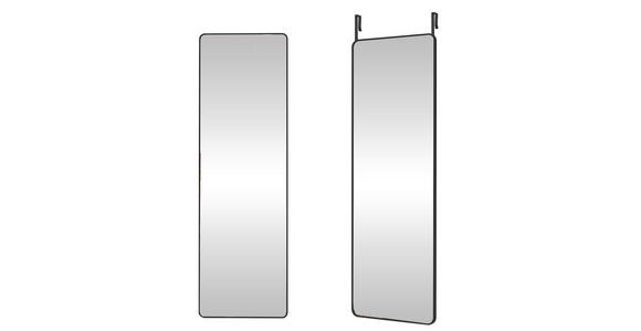 WANDSPIEGEL 40/120/5 cm  - Schwarz, Trend, Glas/Metall (40/120/5cm) - Boxxx