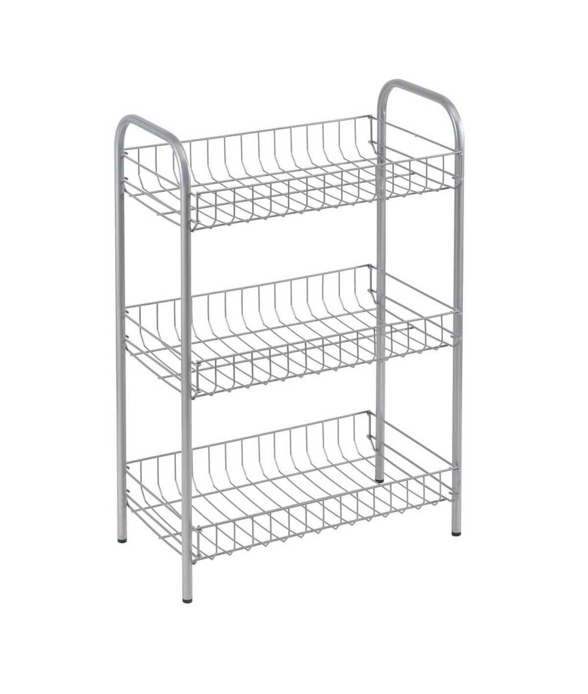 KONYHAI RENDSZEREZŐ SZETT - szürke, Basics, fém (41/61/23cm) - Metaltex