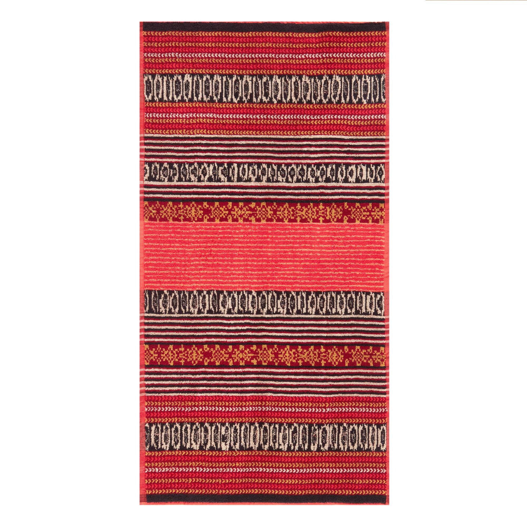 HANDTUCH Roccaraso Rot  - Rot, Basics, Textil (50/100cm) - Bassetti