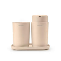 Handfatsset plast  - beige, Basics, plast (16,8/14,9/9,7cm) - Brabantia