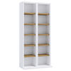 CD-REGAL - Honigeiche/Weiss, Design, Holzwerkstoff (42/91,8/20cm) - MID.YOU