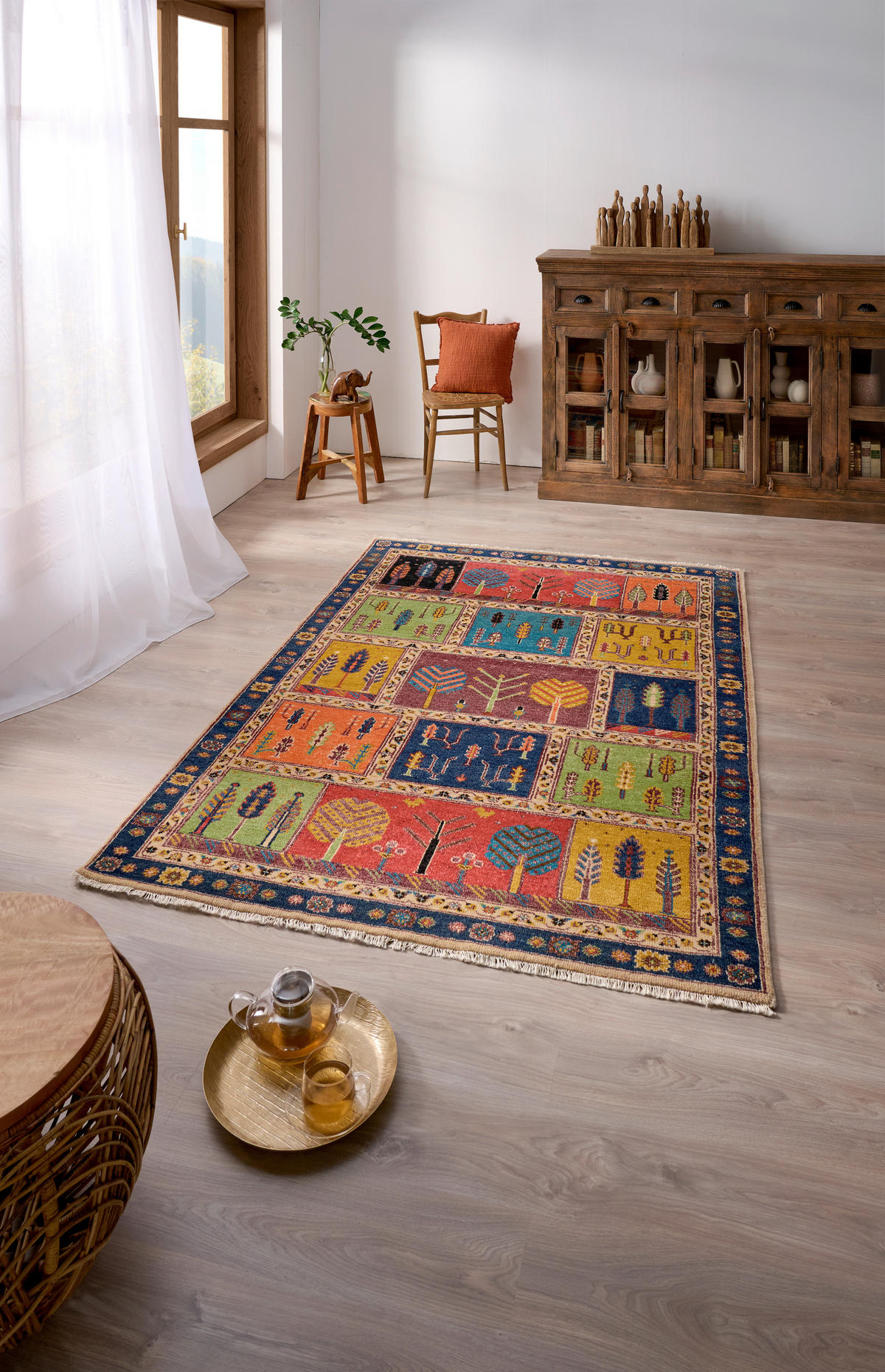 ORIENTTEPPICH 120/180 cm Endless Dream Multicolor  - Multicolor, LIFESTYLE, Textil (120/180cm) - Cazaris
