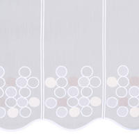 KURZGARDINE 60 cm   - Perlmutt, KONVENTIONELL, Textil (60cm) - Esposa