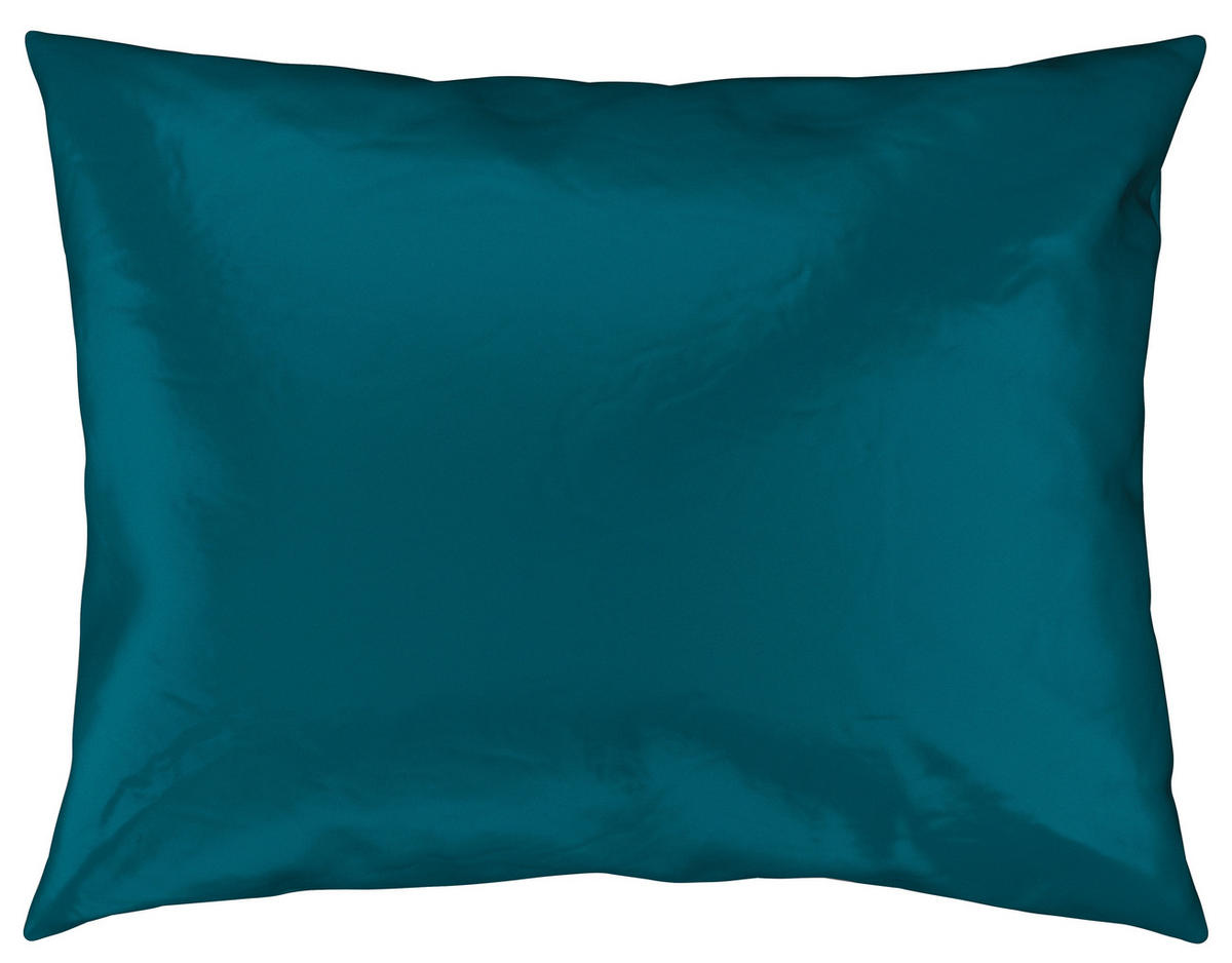 POSTEĽNÁ BIELIZEŇ, satén, petrolejová, 200/200 cm - petrolejová, Basics, textil (200/200cm) - Novel