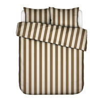 BETTWÄSCHE Minte Satin 200/200 cm  - Hellbraun/Creme, KONVENTIONELL, Textil (200/200cm) - Essenza