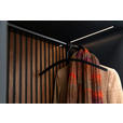 GARDEROBE 5-teilig  in 196/233/59 cm  - Anthrazit/Nussbaumfarben, Design, Holz/Holzwerkstoff (196/233/59cm) - Moderano