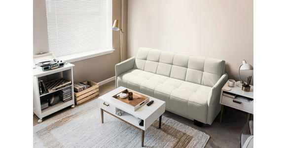 SCHLAFSOFA Naturfarben  - Schwarz/Naturfarben, Design, Textil/Metall (165/92/102cm) - Novel