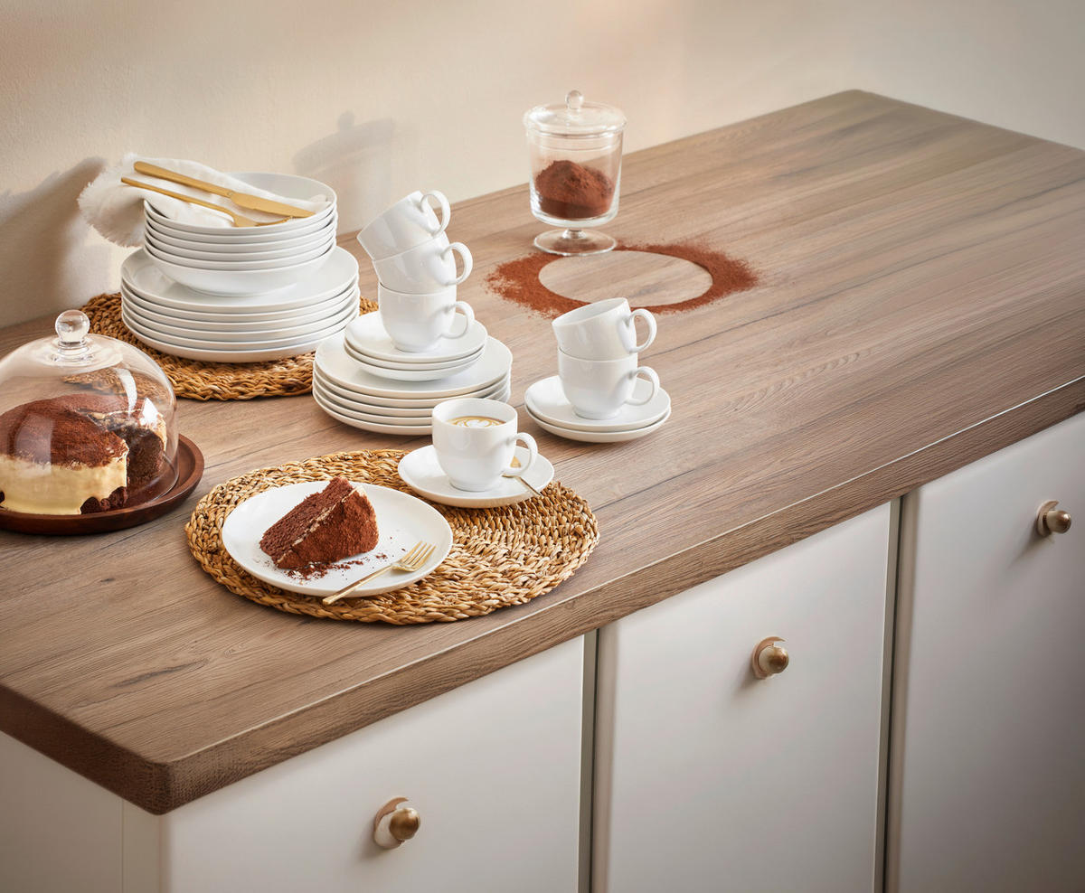 KOMBISERVICE Lido 30-teilig  - Weiß, Basics, Keramik - Seltmann Weiden