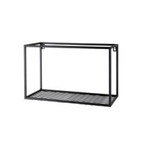 WANDREGAL  - Schwarz, Design, Metall (19/47/25cm)