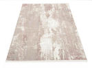 WEBTEPPICH 80/150 cm  - Creme/Rosa, Design, Textil (80/150cm) - Novel