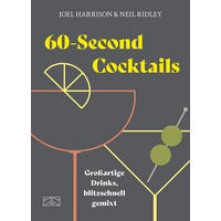 KOCHBUCH 60-Second Cocktails  - MODERN, Papier (15,7/22/0,2cm)