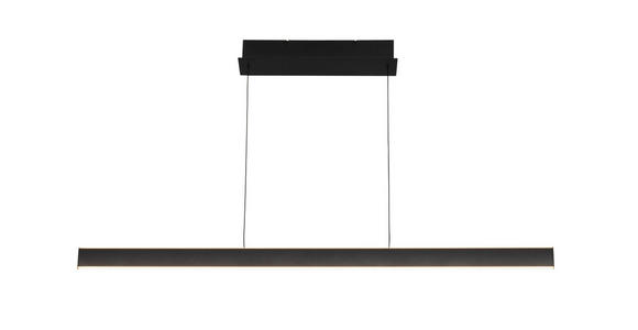 LED-HÄNGELEUCHTE Kent 118/10/170 cm   - Schwarz, Design, Kunststoff/Metall (118/10/170cm) - Dieter Knoll