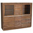 HIGHBOARD Sheesham massiv gebeizt Sheeshamfarben - Sheeshamfarben, Natur, Holz (166/148/40cm) - Carryhome