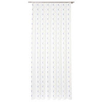 Perdea Tip Plasă  - albastru/crem, Basics, textil (290cm) - Ambiente