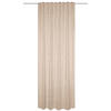 WÄRMESCHUTZVORHANG blickdicht  - Beige, Basics, Textil (135/245cm)