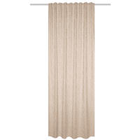 WÄRMESCHUTZVORHANG blickdicht  - Beige, Basics, Textil (135/245cm)