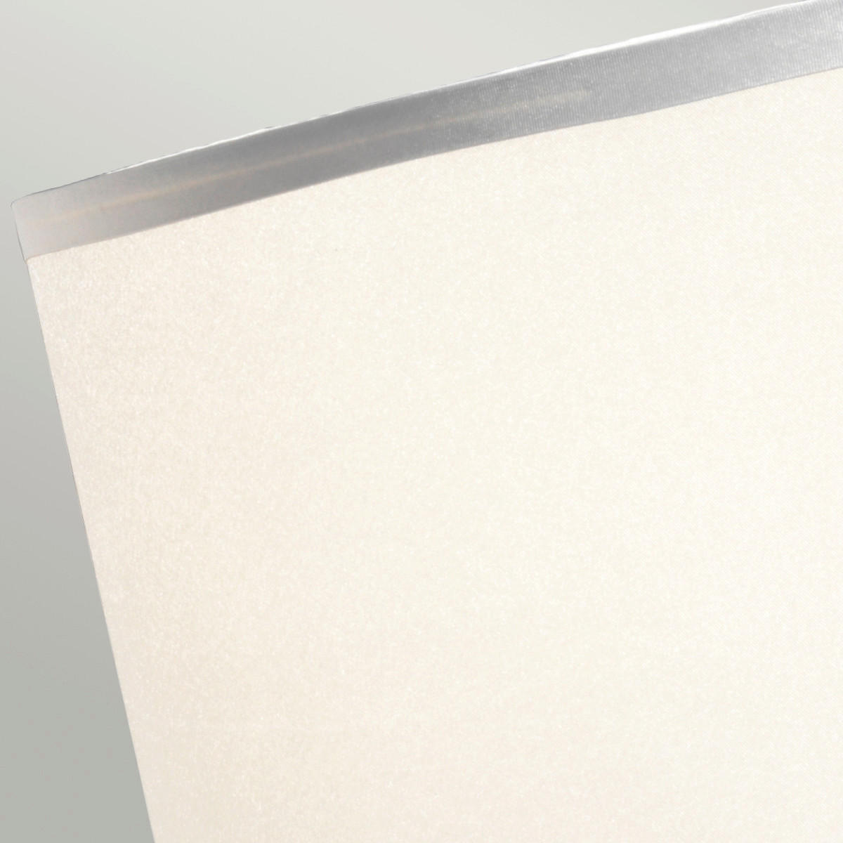 BORDSLAMPA Aegeus-TL 45/70.4 cm   - vit/nickelfärgad, Design, metall/textil (45/70.4cm) - Elstead Lighting