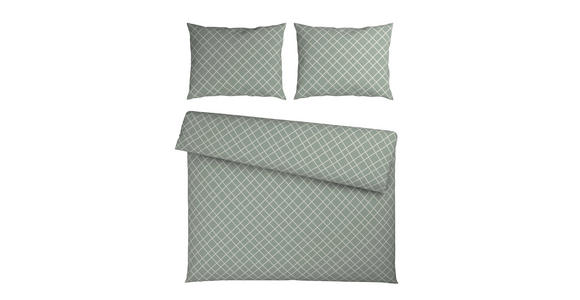 BETTWÄSCHE Flanell 200/210 cm  - Grün, KONVENTIONELL, Textil (200/210cm) - Esposa