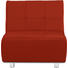 SCHLAFSESSEL in Textil Orange, Rot - Chromfarben/Rot, Design, Textil/Metall (84/88/103cm) - Novel SCHLAFSESSEL in Textil Orange, Rot - Chromfarben/Rot, Design, Textil/Metall (84/88/103cm) - Novel