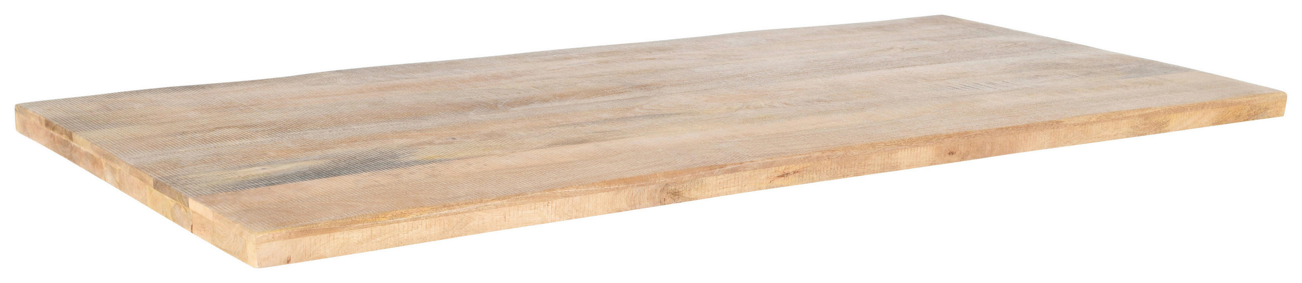 TISCHPLATTE Mangoholz massiv Braun  - Braun, MODERN, Holz (160/90/5,5cm) - Boxxx