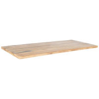 TISCHPLATTE Mangoholz massiv Braun  - Braun, MODERN, Holz (160/90/5,5cm) - Boxxx