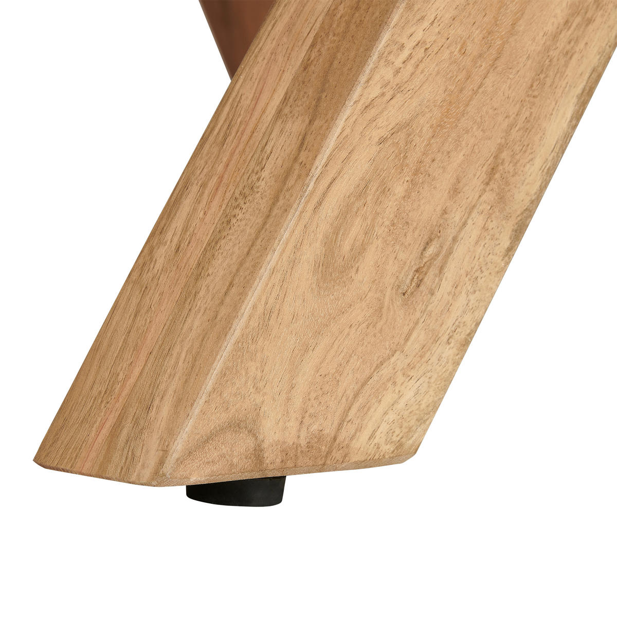 JEDÁLENSKÝ STÔL, akácia, farba akácie, 175/76/90 cm - farba akácie, Modern, kov/drevo (175/76/90cm) - Livetastic