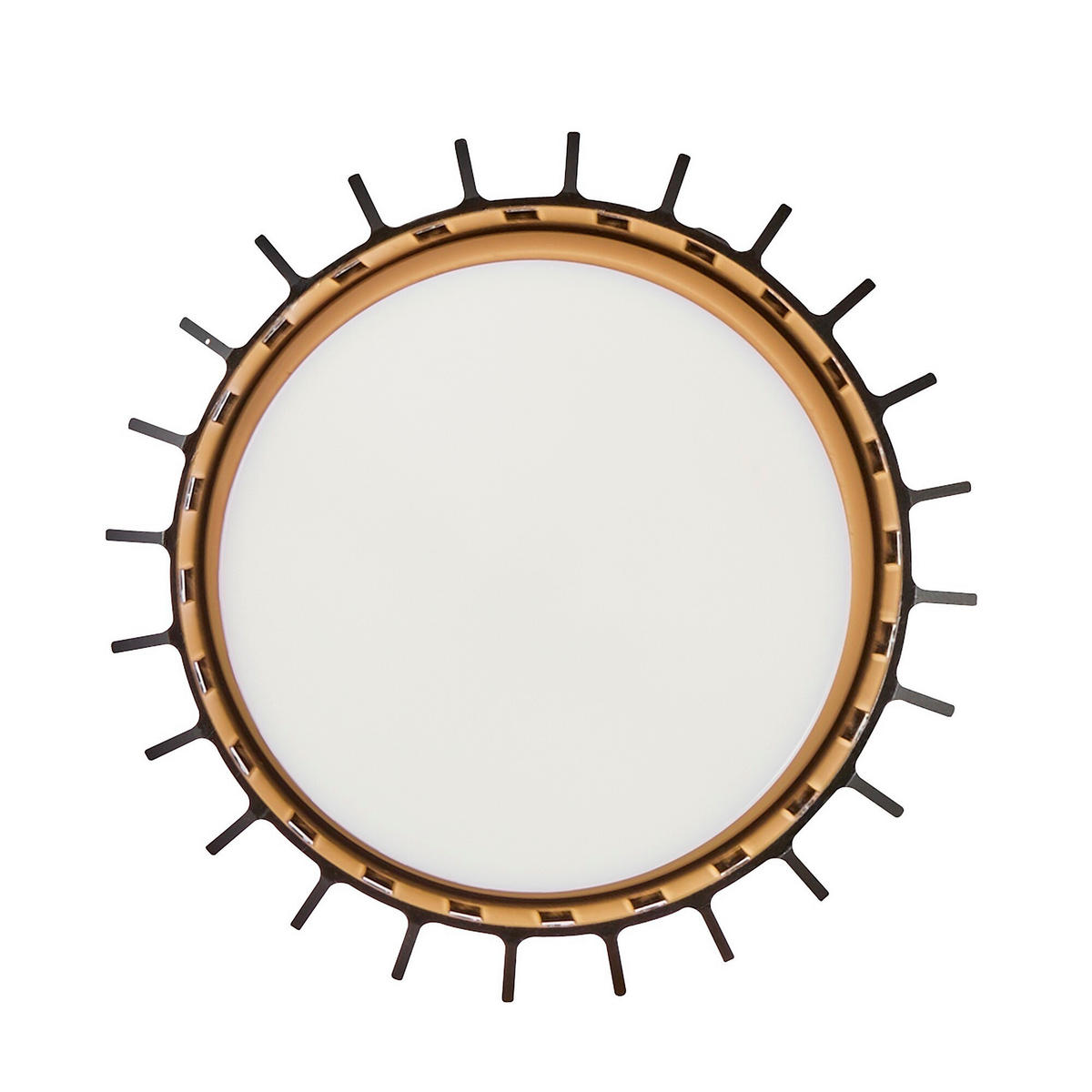 AUßENDECKENLEUCHTE 12,4/18,8 cm   - Schwarz, Trend, Metall (12,4/18,8cm) - Nordlux