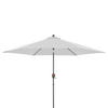 SONNENSCHIRM  305/305 cm  - Anthrazit/Hellgrau, Basics, Textil/Metall (305/305cm) - Doppler