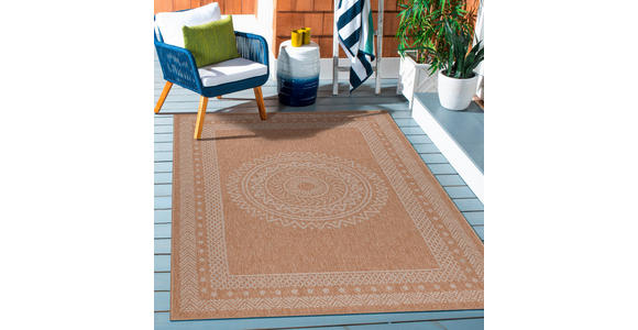 OUTDOORTEPPICH 80/150 cm Dhaka Beige  - Beige, Basics, Textil (80/150cm) - Novel