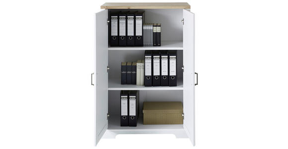 KOMMODE in 86/127/38 cm - Eiche Artisan/Pinienfarben, KONVENTIONELL, Holzwerkstoff/Metall (86/127/38cm) - Carryhome