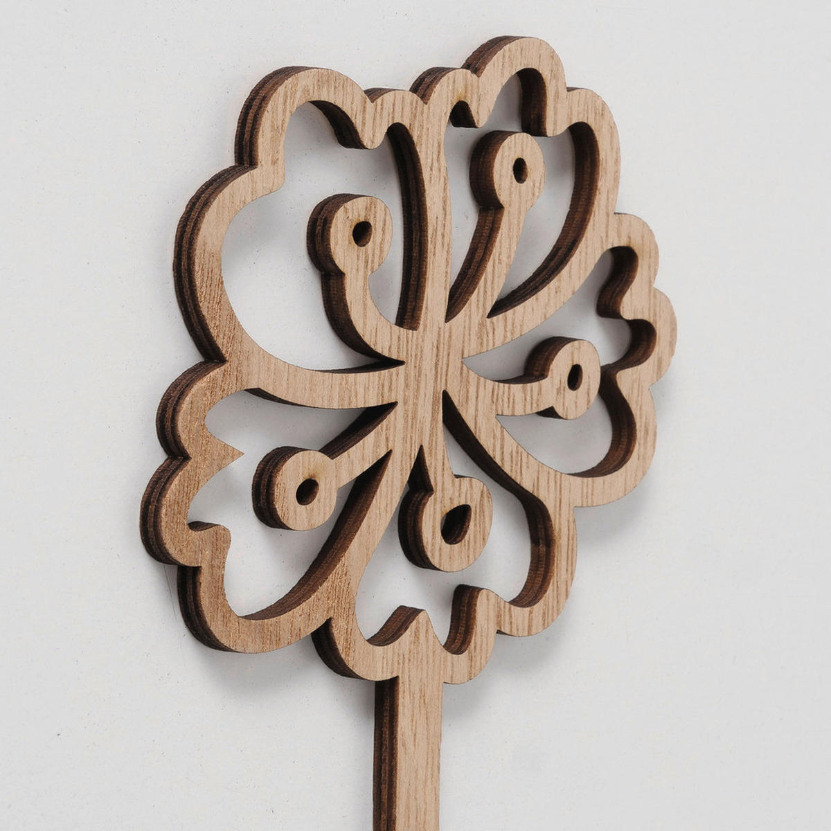 DEKORATIONSKVIST - naturfärgad, Natur, trämaterial (9/31cm)