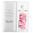 TAUFBRIEF - Rosa/Weiß, Basics, Karton/Textil (13/16/1cm) TAUFBRIEF - Rosa/Weiß, Basics, Karton/Textil (13/16/1cm)