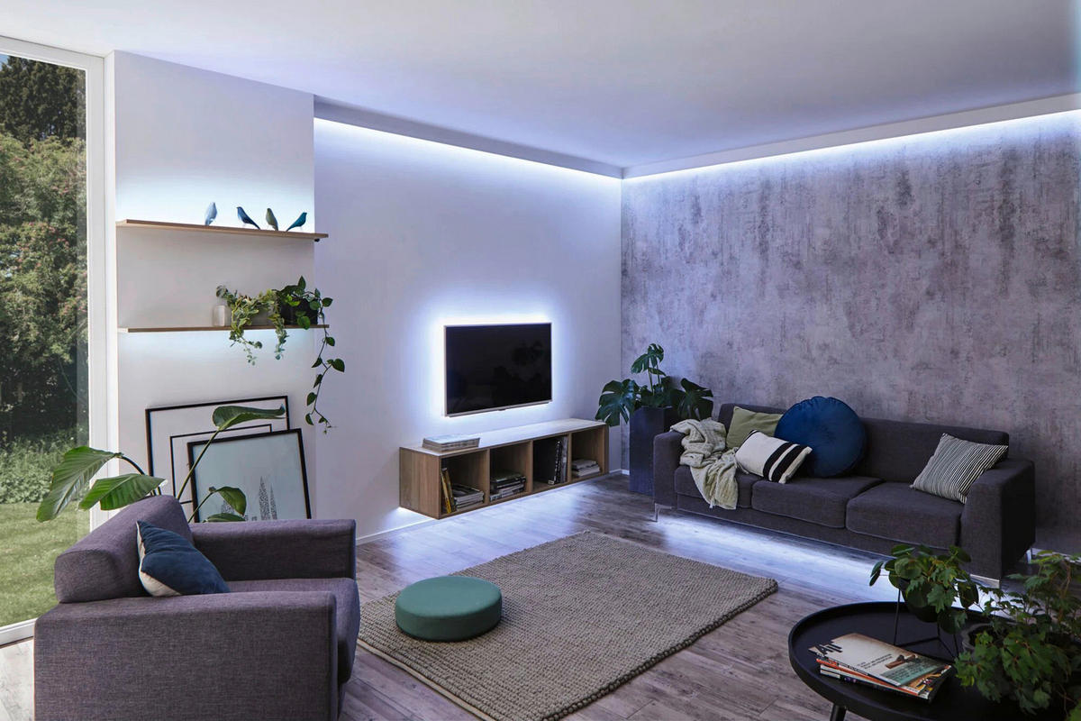 LED-STRIP 300 cm  Led-Strip  - Silberfarben, Basics, Kunststoff (300cm)