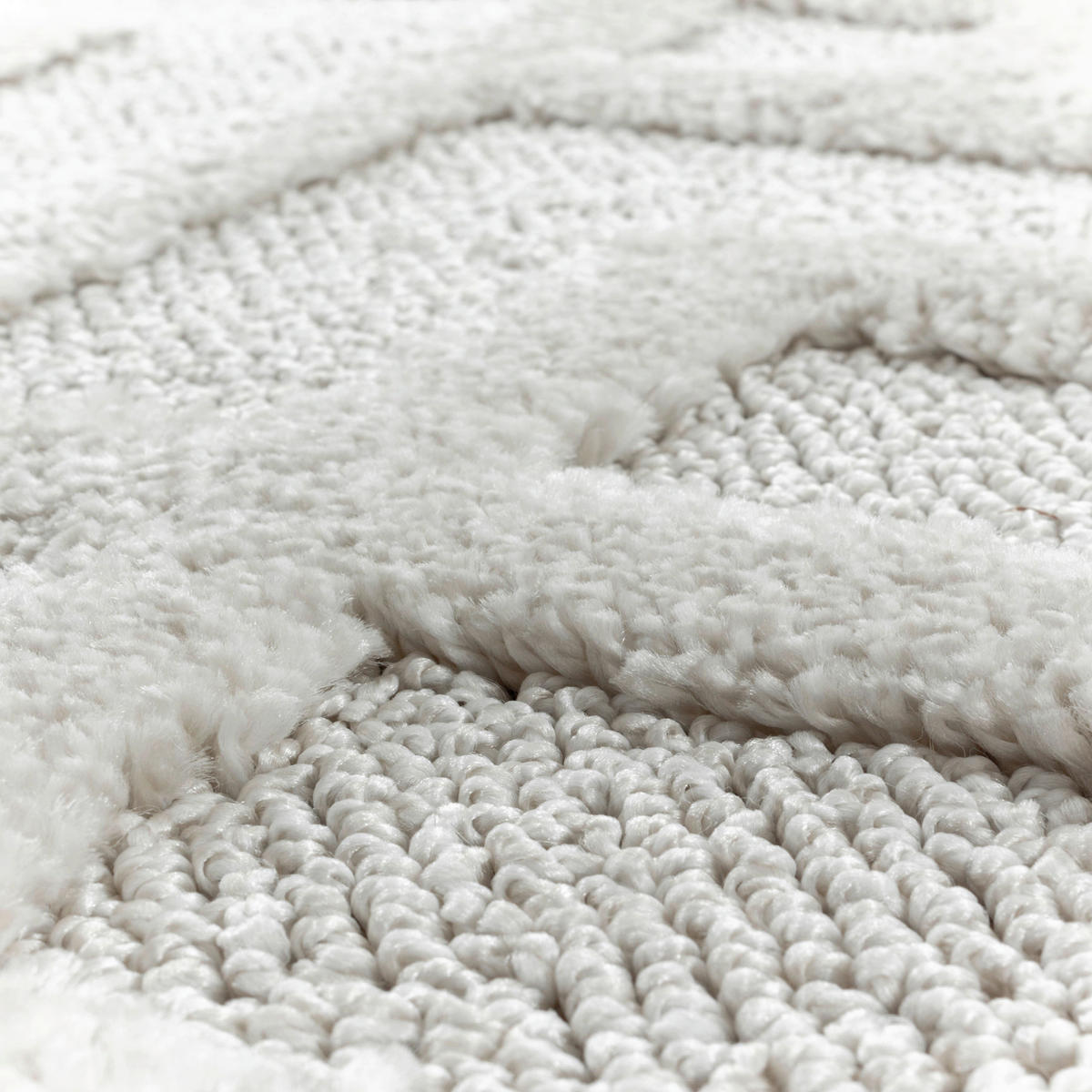 WEBTEPPICH 160 cm Pisa 4708 cream Creme  - Creme, KONVENTIONELL, Textil (160cm)
