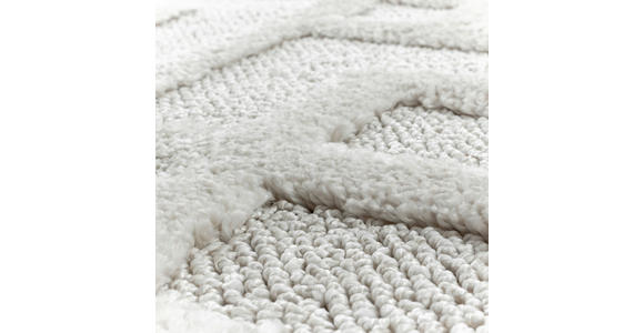 WEBTEPPICH 80 cm Pisa Creme - Creme, KONVENTIONELL, Textil (80cm) - Novel