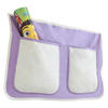 BETTTASCHE - Beige/Lila, KONVENTIONELL, Textil (56/32/2cm) - MID.YOU