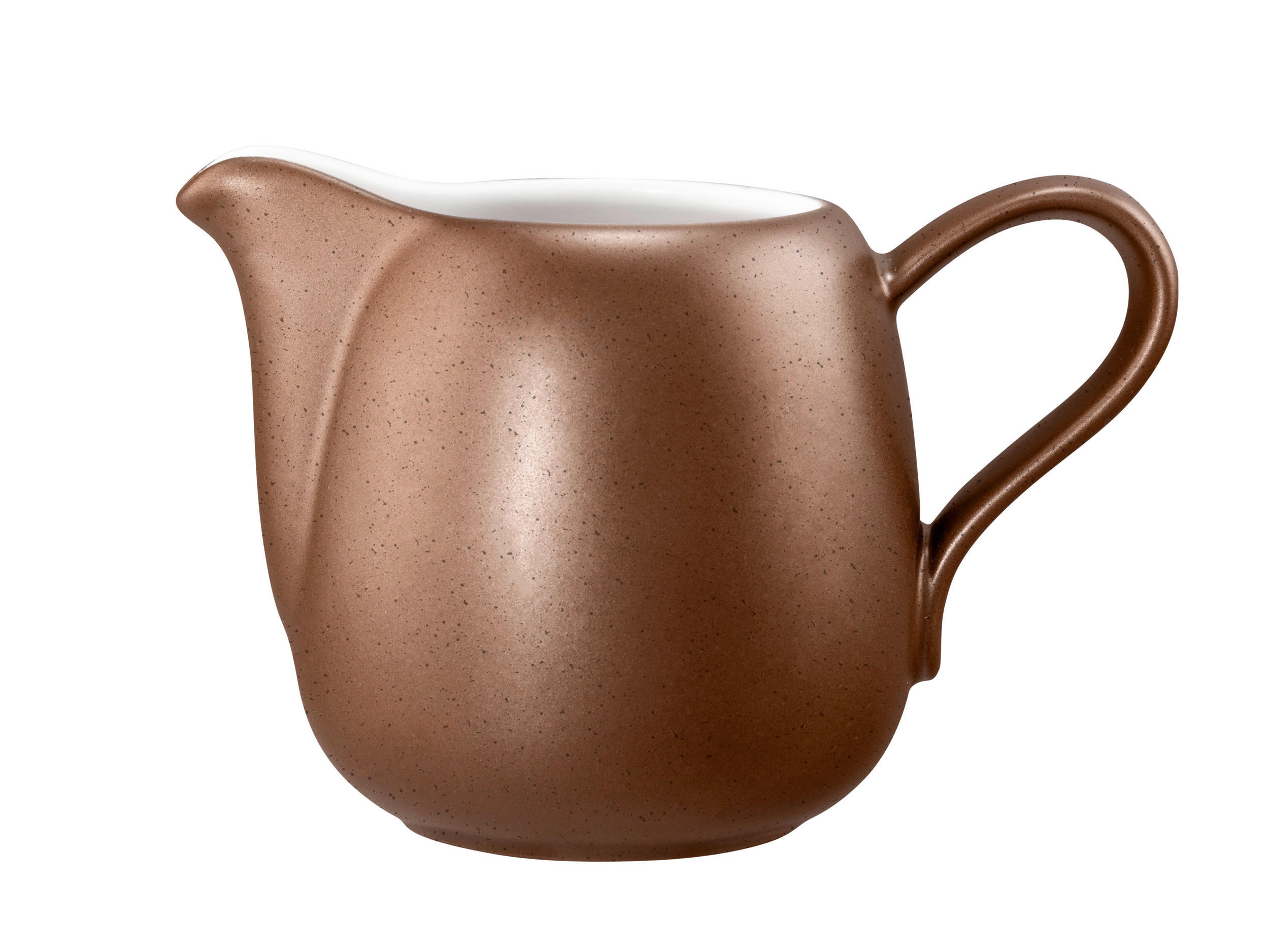 VRČEK ZA MLEKO  Liberty Bronze   - barve brona, Basics, keramika (0,26l) - Seltmann Weiden