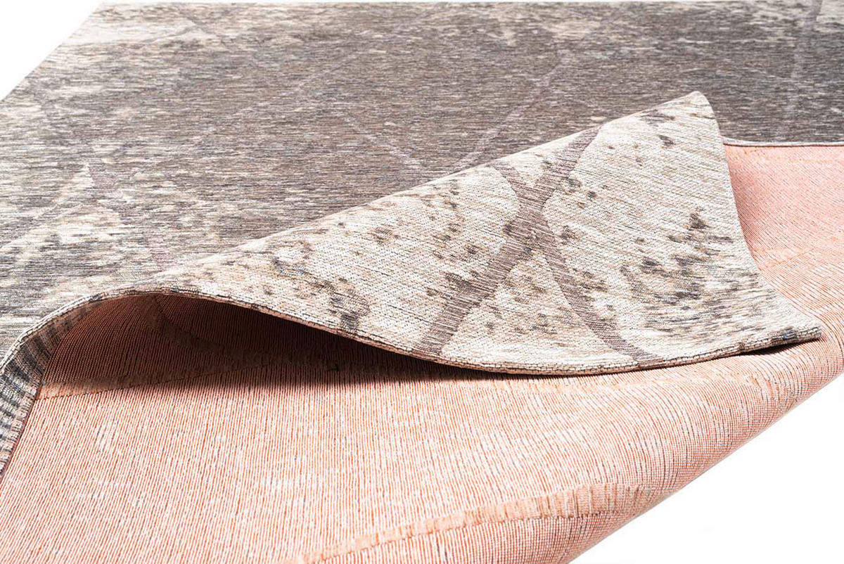 VINTAGE-TEPPICH 68/130 cm Fine Line  - Silberfarben, Design, Kunststoff/Textil (68/130cm) - Tom Tailor