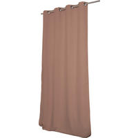 LÄRMSCHUTZVORHANG Verdunkelung 145/260 cm   - Braun, Design, Textil (145/260cm)