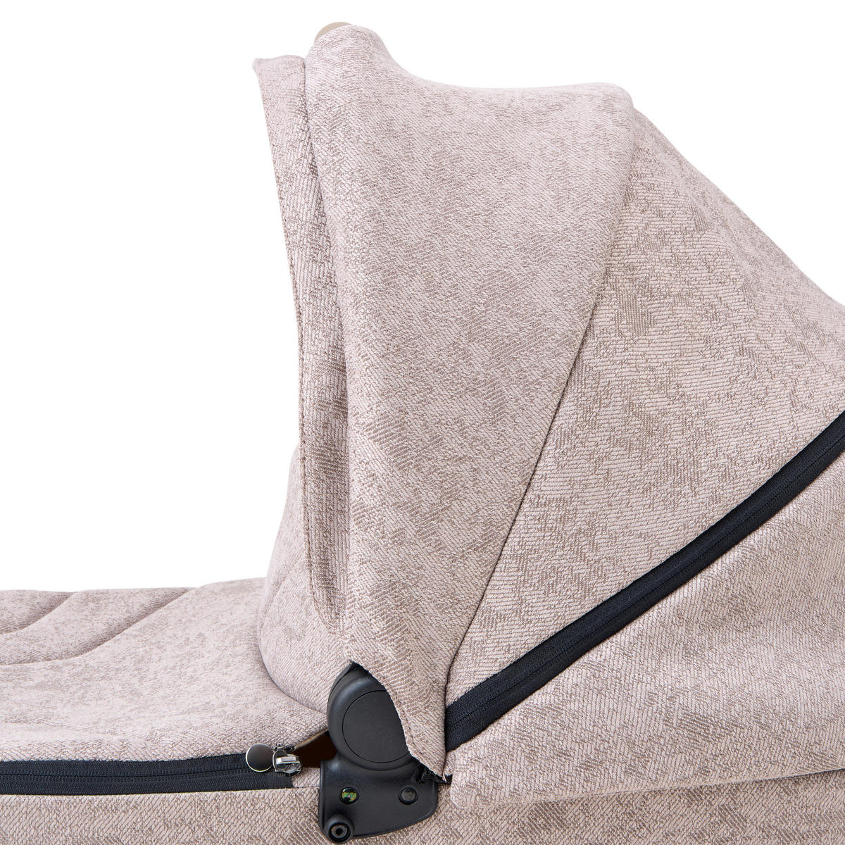 KINDERWAGENSET Facetty  - Beige/Braun, Design, Textil/Metall (104,5/62/94cm) - Jimmylee