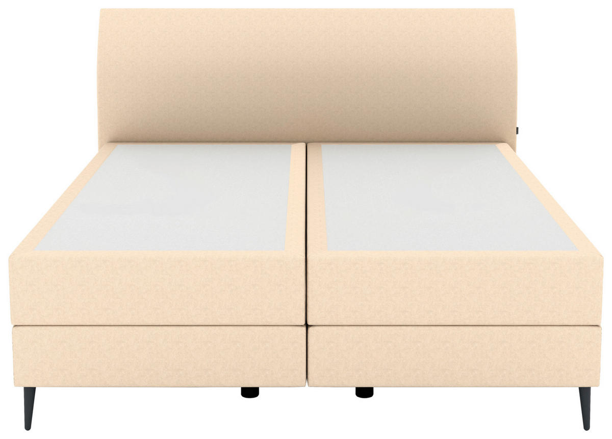 BOXSPRINGBETT 180/200 cm  in Beige  - Anthrazit/Beige, KONVENTIONELL, Kunststoff/Textil (180/200cm) - Musterring