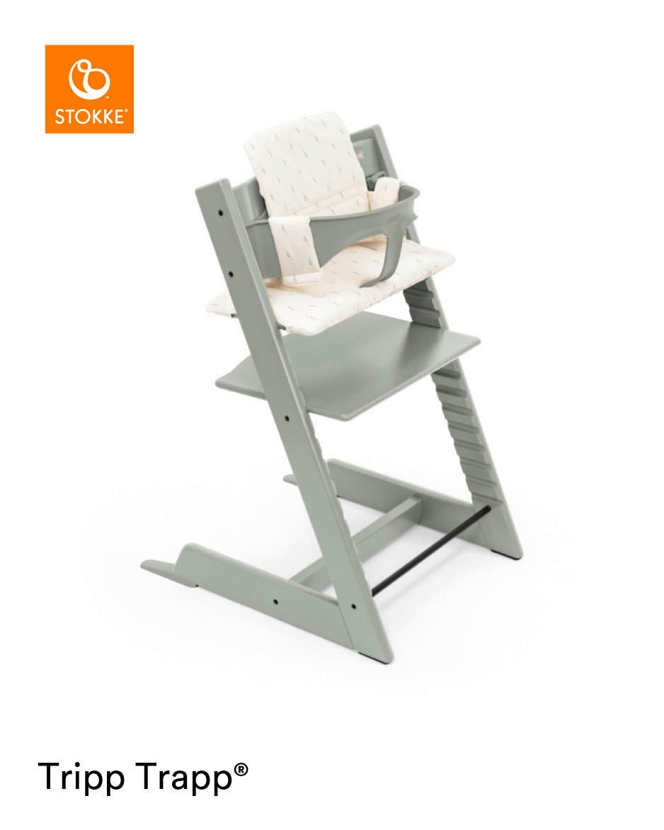 HOCHSTUHLEINLAGE Tripp Trapp  - Beige, Basics, Textil (28/21/7cm) - Stokke