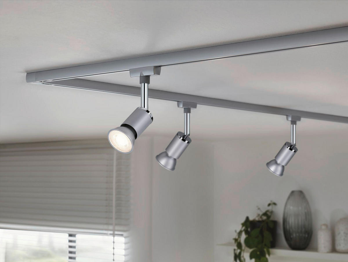 LED-LEUCHTMITTEL  - Chromfarben, Basics, Kunststoff (5,0/5,4cm) - Paulmann