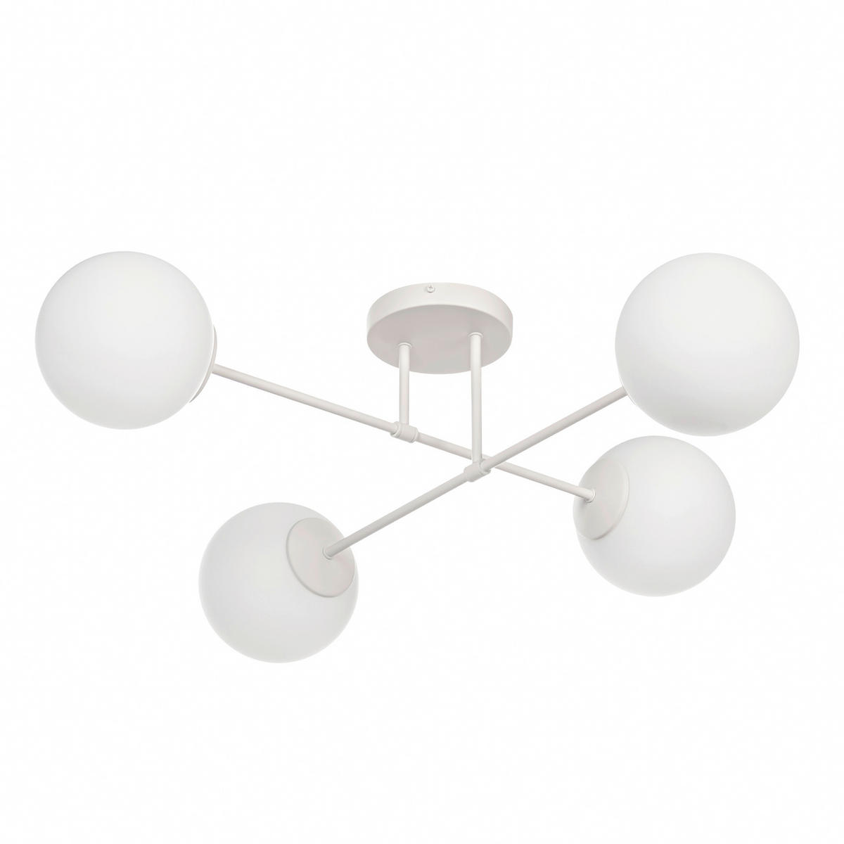 DECKENLEUCHTE    76/76/26 cm  - Sandfarben, KONVENTIONELL, Metall (76/76/26cm)